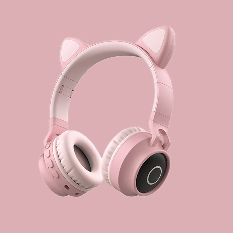 LED Cat Ear Headphones Wireless Bluetooth 5.0