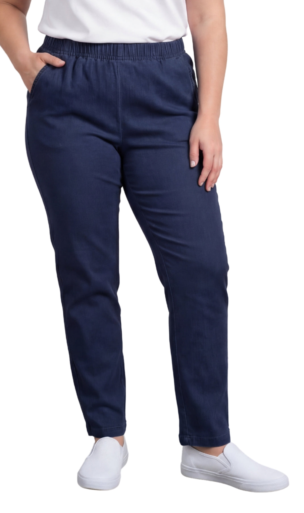 Women's Lightweight Pull-On Denim Jeans