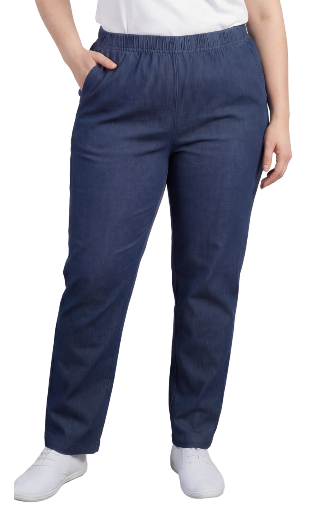 Women's Lightweight Pull-On Denim Jeans