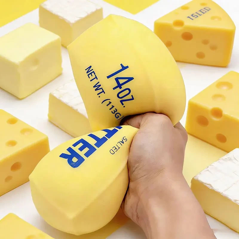 Butter Stick Squishy Fidget Toy