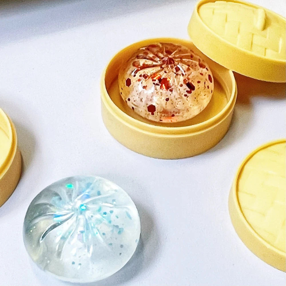 Dumpling Squishy Stress Relief Toy Set