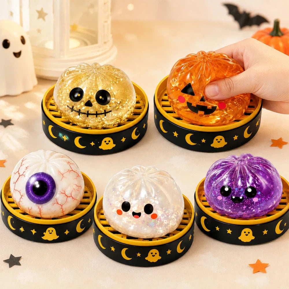 Halloween Pumpkin Sensory Squeeze Toy