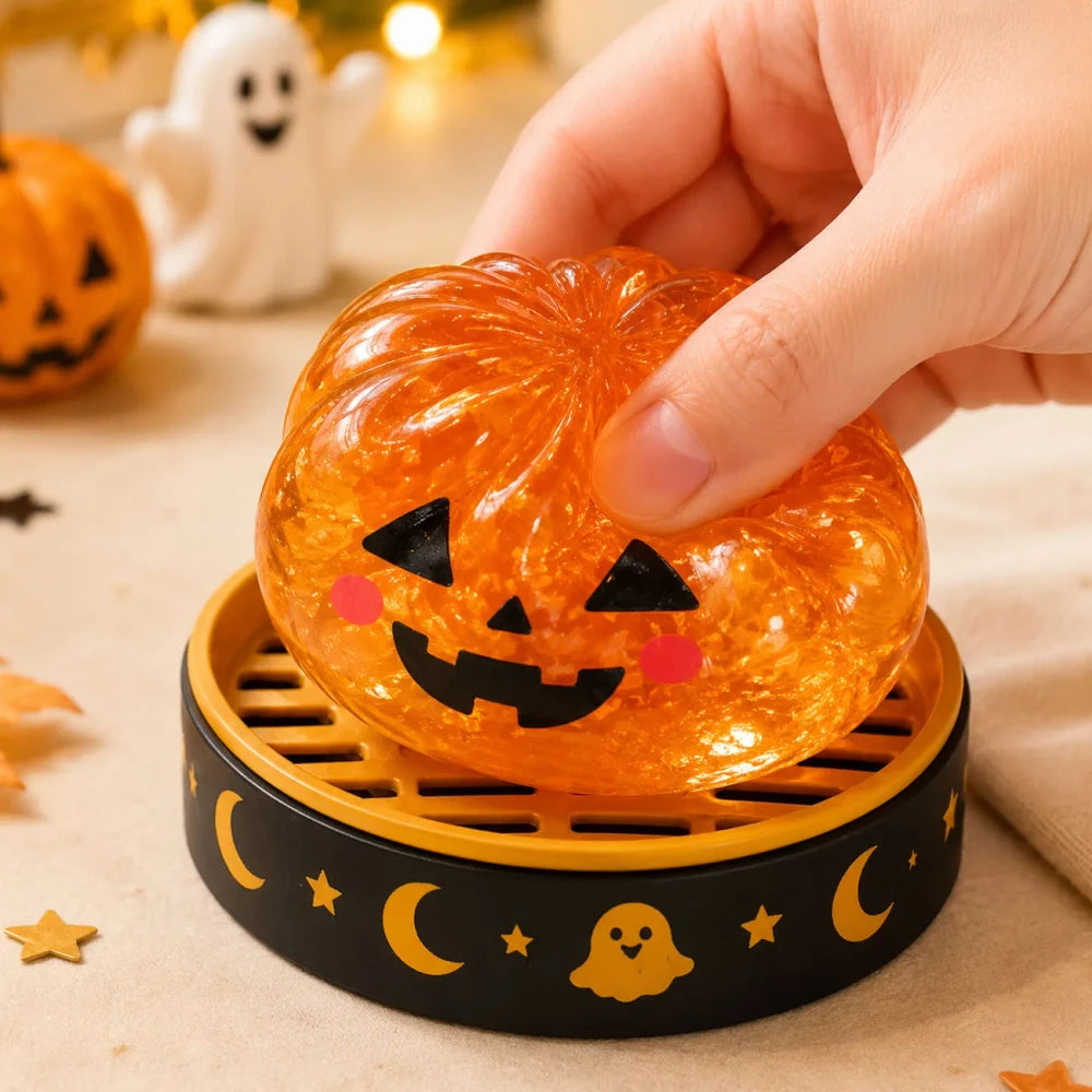 Halloween Pumpkin Sensory Squeeze Toy