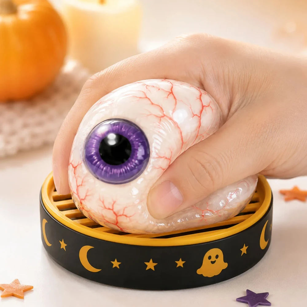 Halloween Pumpkin Sensory Squeeze Toy