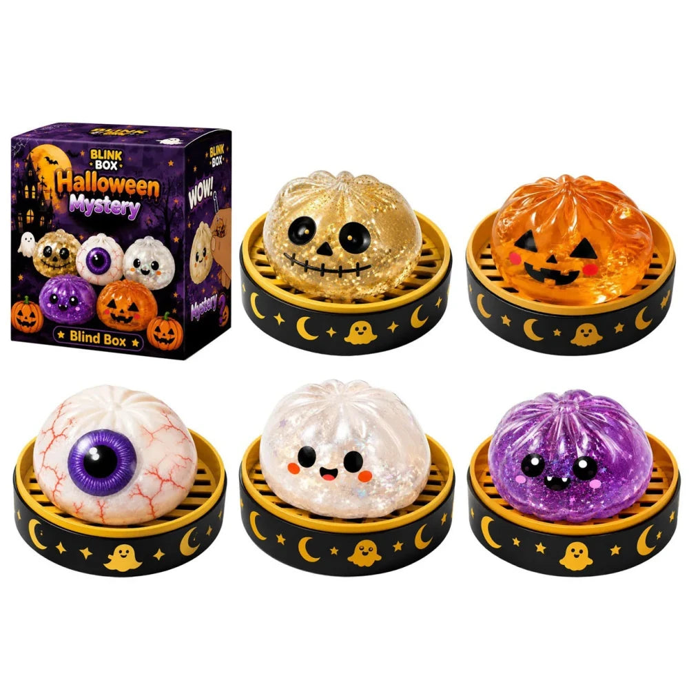 Halloween Pumpkin Sensory Squeeze Toy