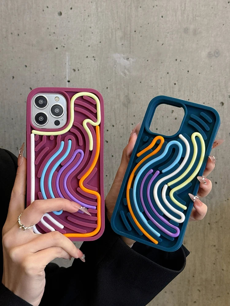 Silicone Sensory Activity Phone Case