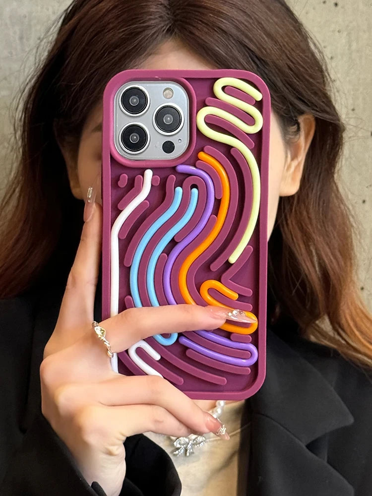 Silicone Sensory Activity Phone Case