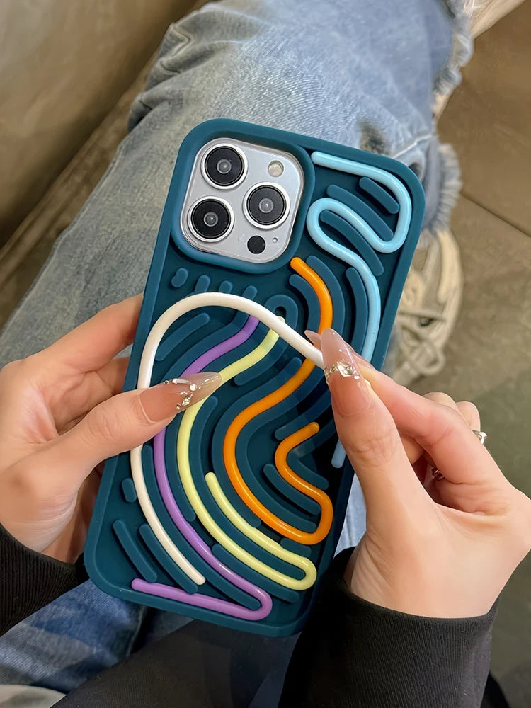 Silicone Sensory Activity Phone Case