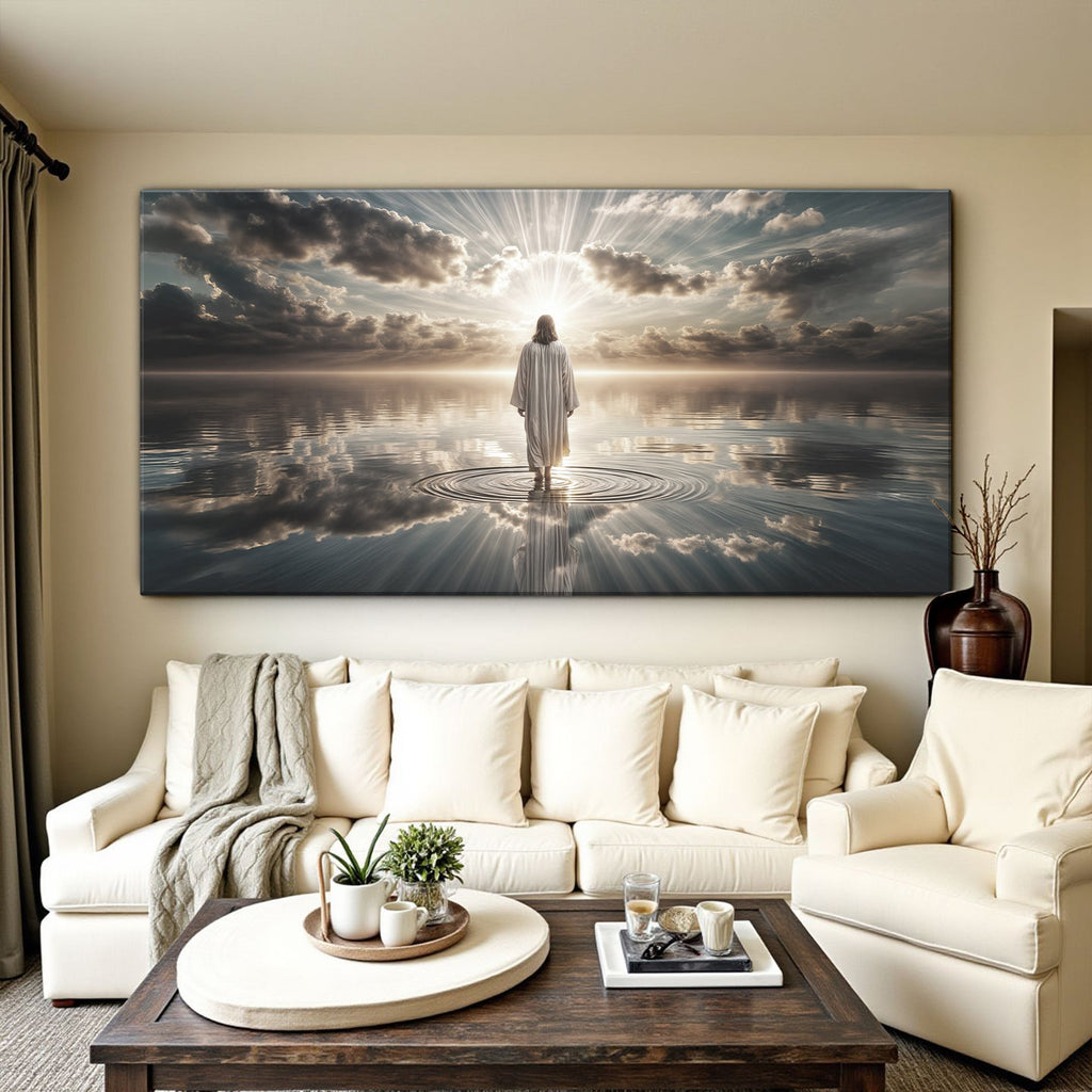 Walking on Water Faith Wall Art III