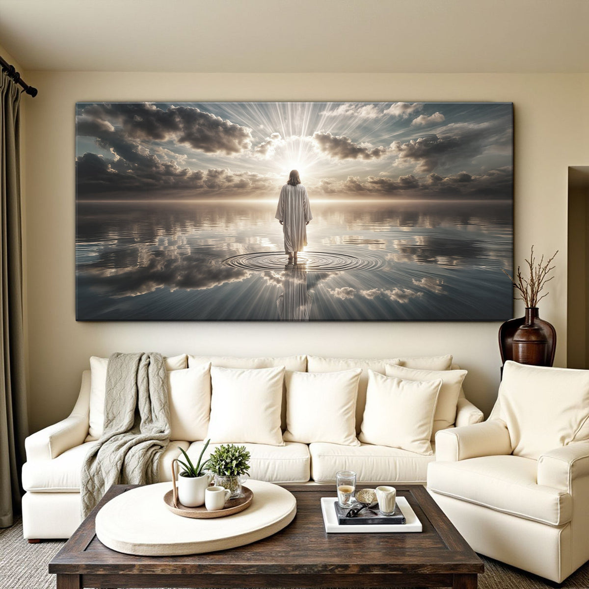 Walking on Water Faith Wall Art III
