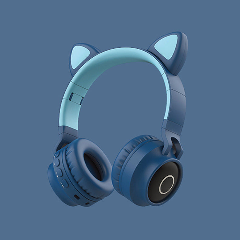 LED Cat Ear Headphones Wireless Bluetooth 5.0
