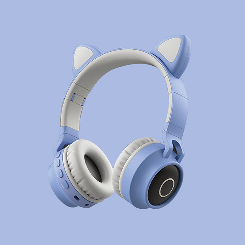 LED Cat Ear Headphones Wireless Bluetooth 5.0