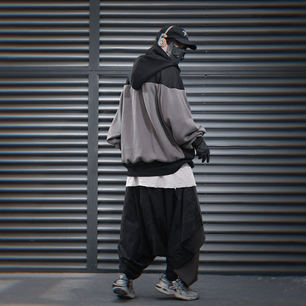 HiH51 Black T-Tech Men's Hoodie