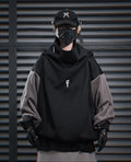 HiH51 Black T-Tech Men's Hoodie