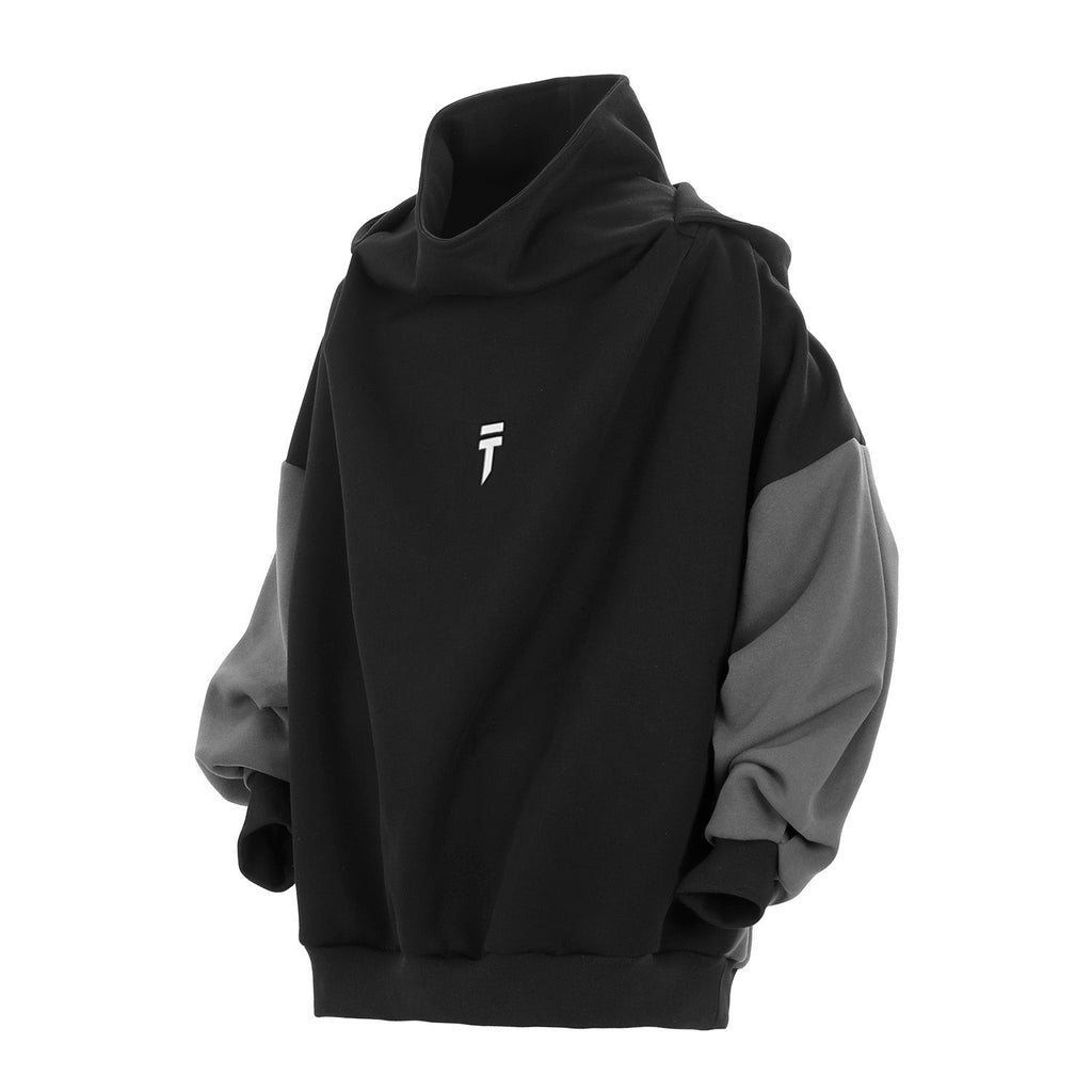 HiH51 Black T-Tech Men's Hoodie