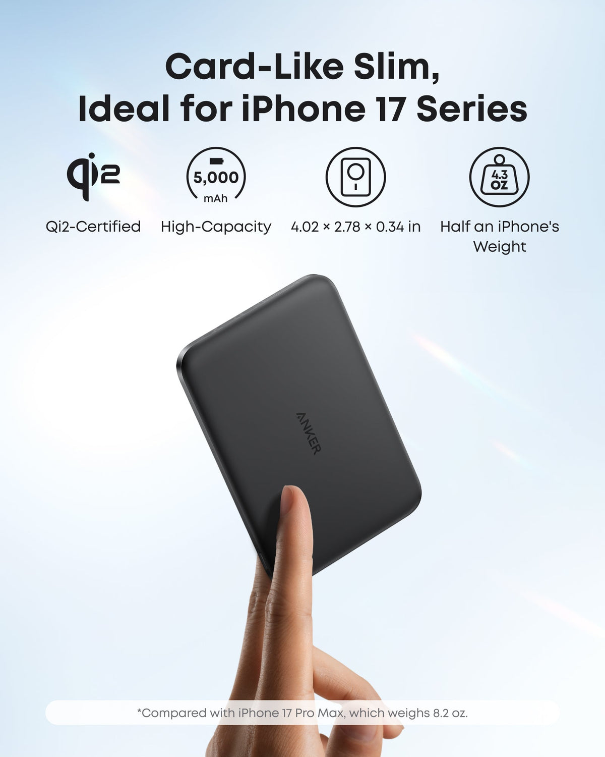 Anker Nano Power Bank 5K MagGo Slim