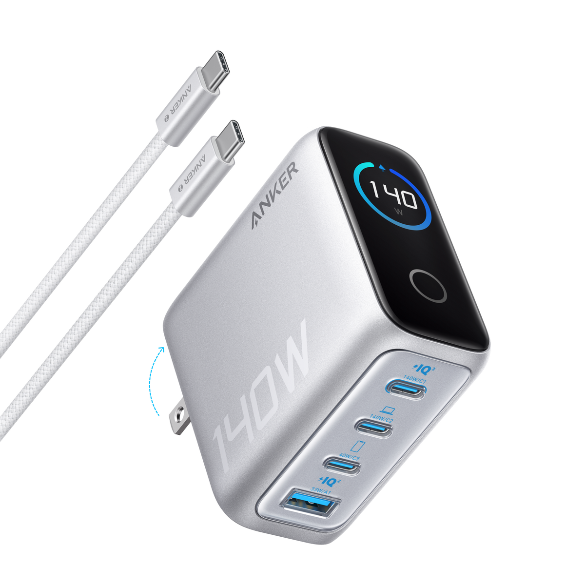 Anker Charger 140W 4-Port PD 3.1