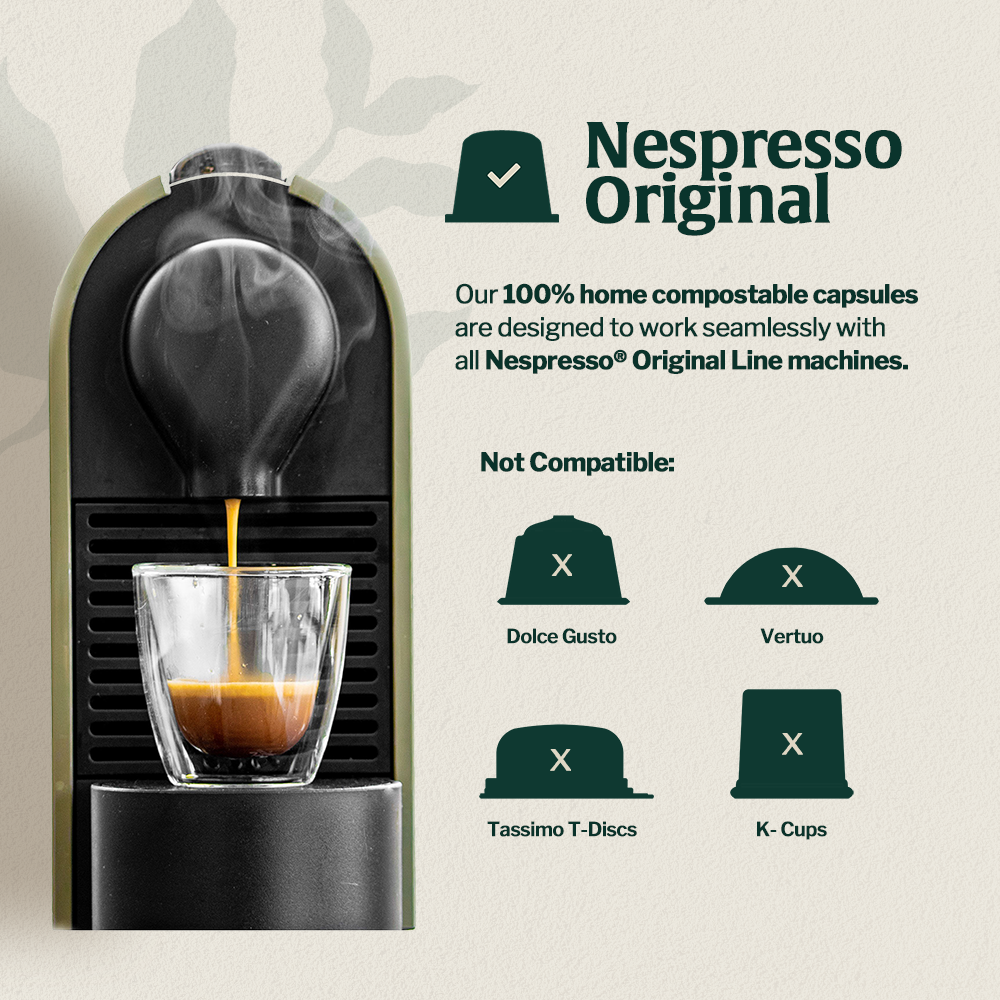 Organic Espresso Coffee Capsules