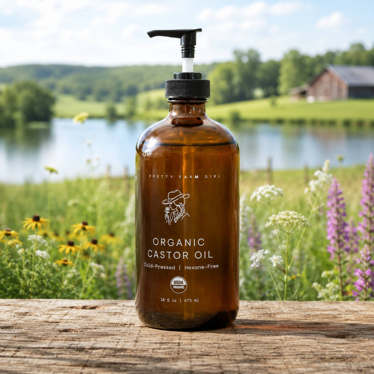 Pure Organic Castor Oil