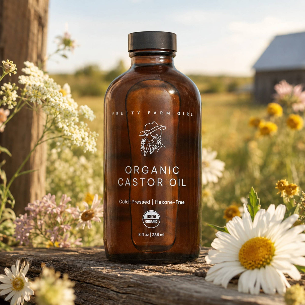Pure Organic Castor Oil