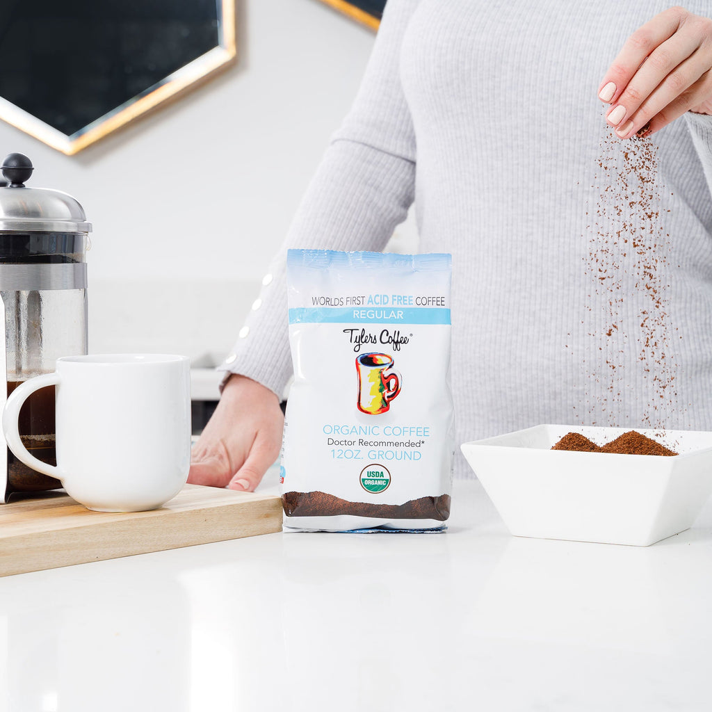 Tylers Coffee - Regular Acid Free Ground Coffee