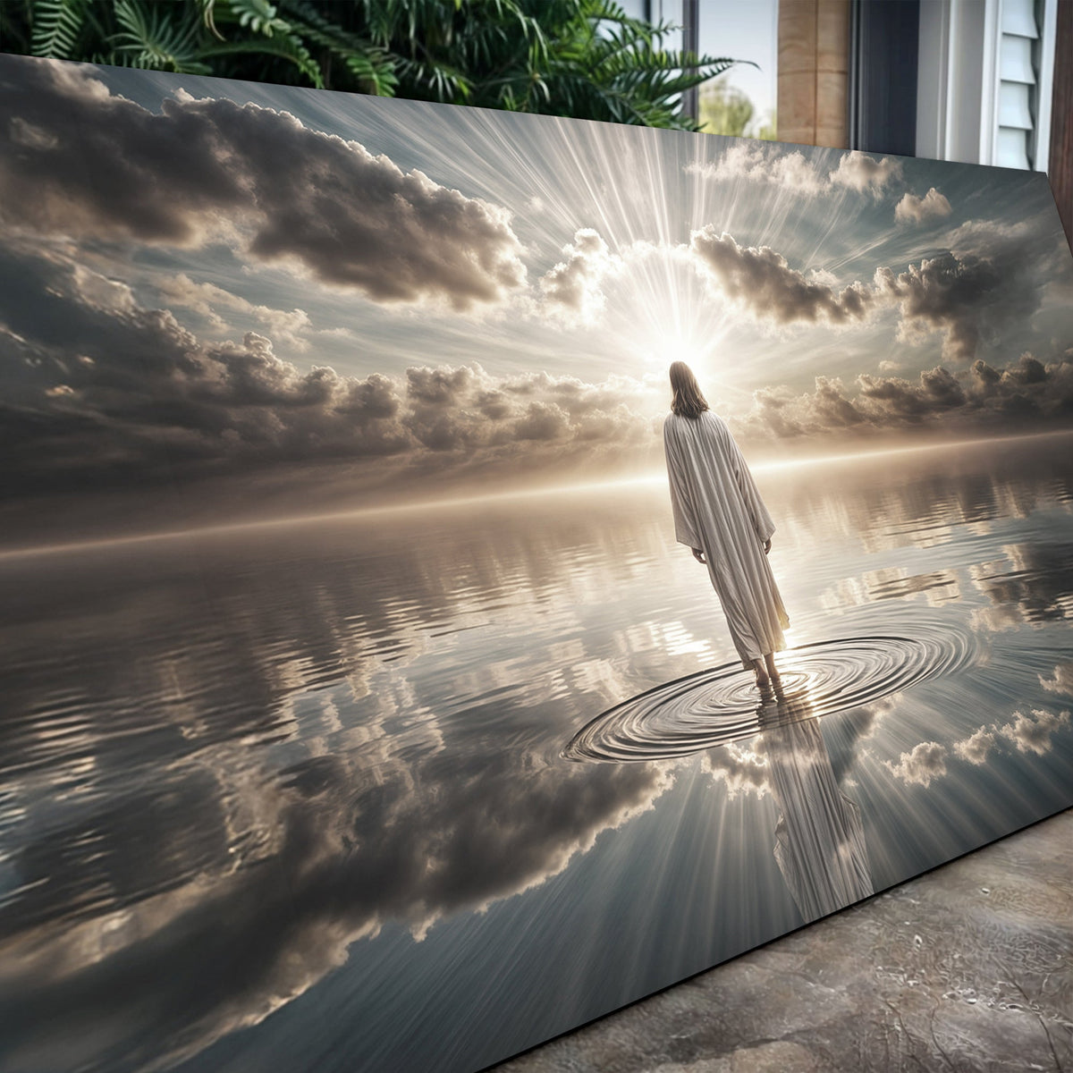 Walking on Water Faith Wall Art III