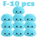 Simulation Dumplin Toy Night Light Soft Dumplings Soft Cute Steamer Birthday Gift Prank Props Colorful Dumping Toy Squishy Gifts