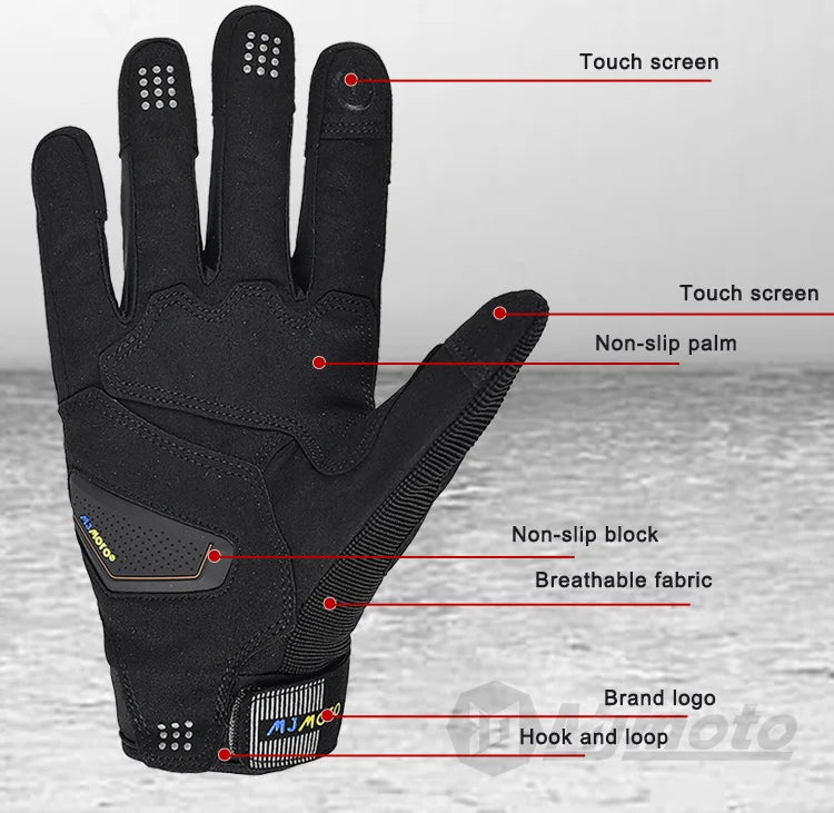 Dirtpaw Race Motorcycle Gloves