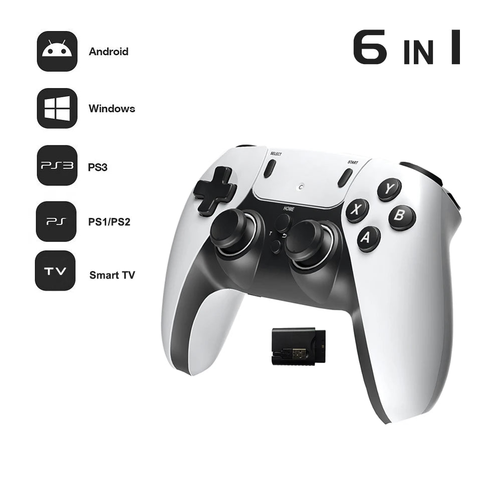 Wireless Gaming Controller – Compatible with PS1, PS2, PS3, PC & Android