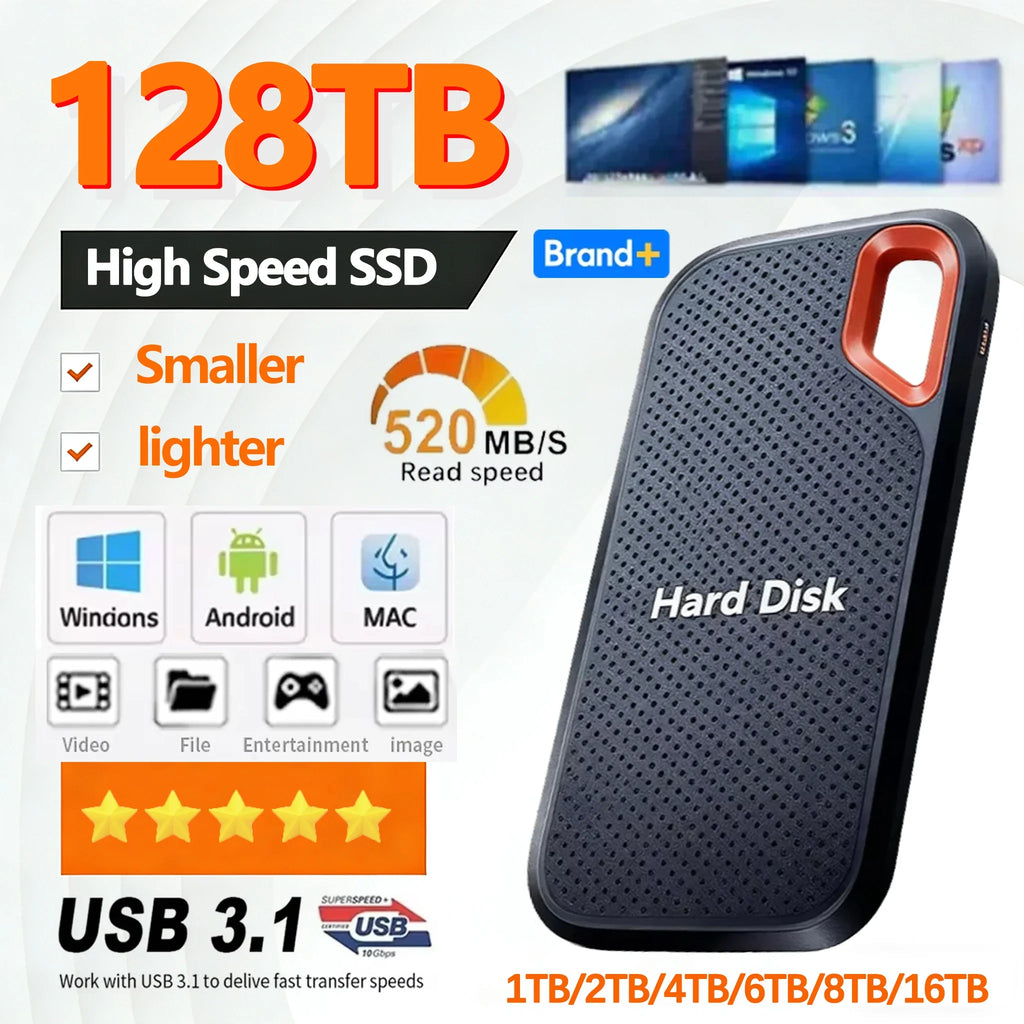 Portable USB External Storage Drive