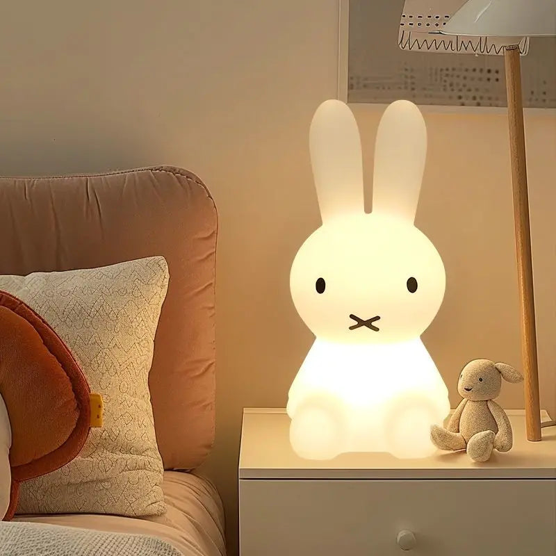 28CM Miffy Kawaii Colorful Remote-controlled Bedroom Ambient Light