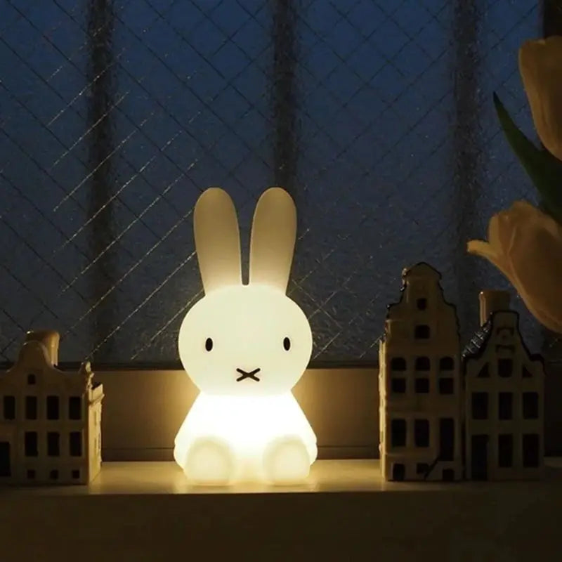 28CM Miffy Kawaii Colorful Remote-controlled Bedroom Ambient Light