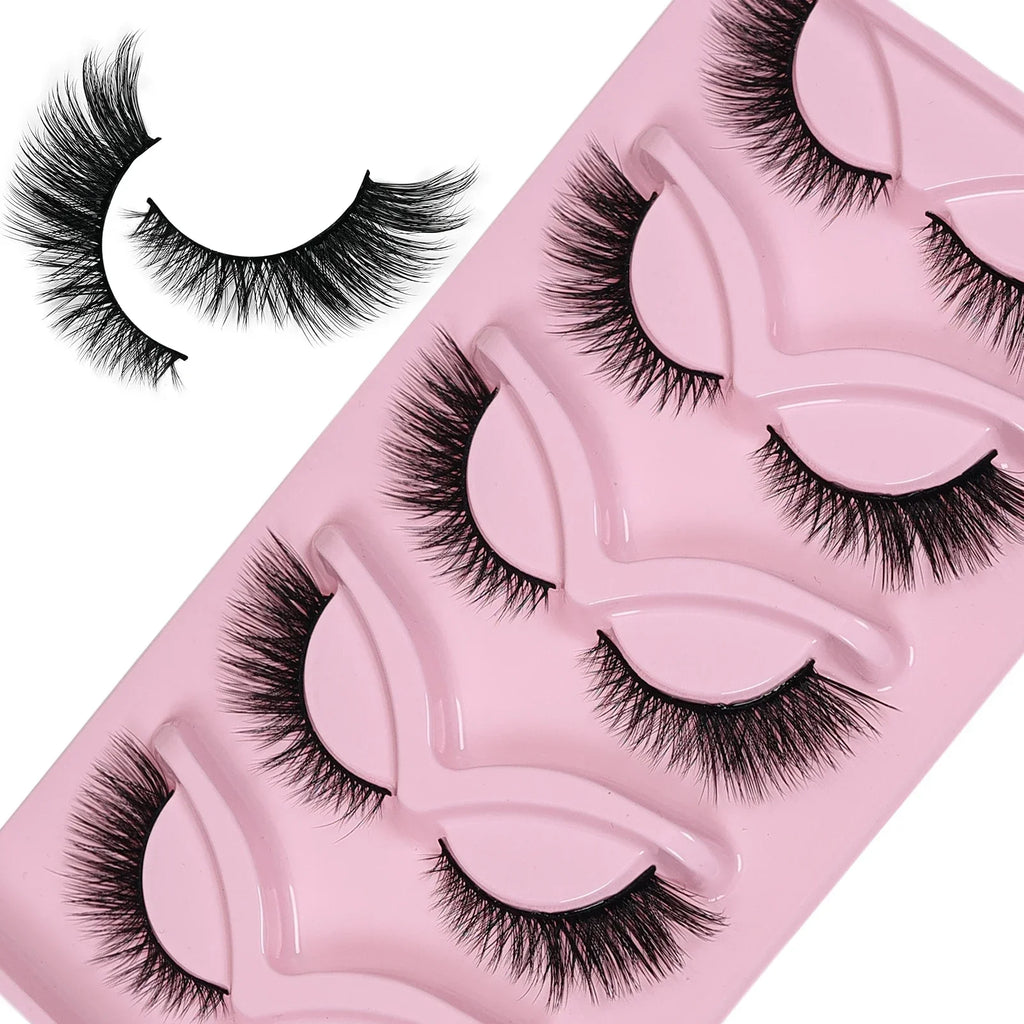 Cat Eye Strip Lashes 5 Pairs