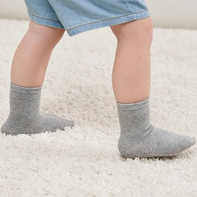 12 Pairs Baby Walking Socks Anti-Slip