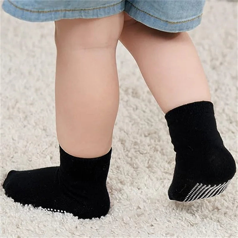 12 Pairs Baby Walking Socks Anti-Slip
