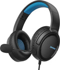 BINNUNE BG02 Gaming Headset with Mic for Xbox Series X|S Xbox One PS5 PS4 PC Switch, Wired Gamer Headphones