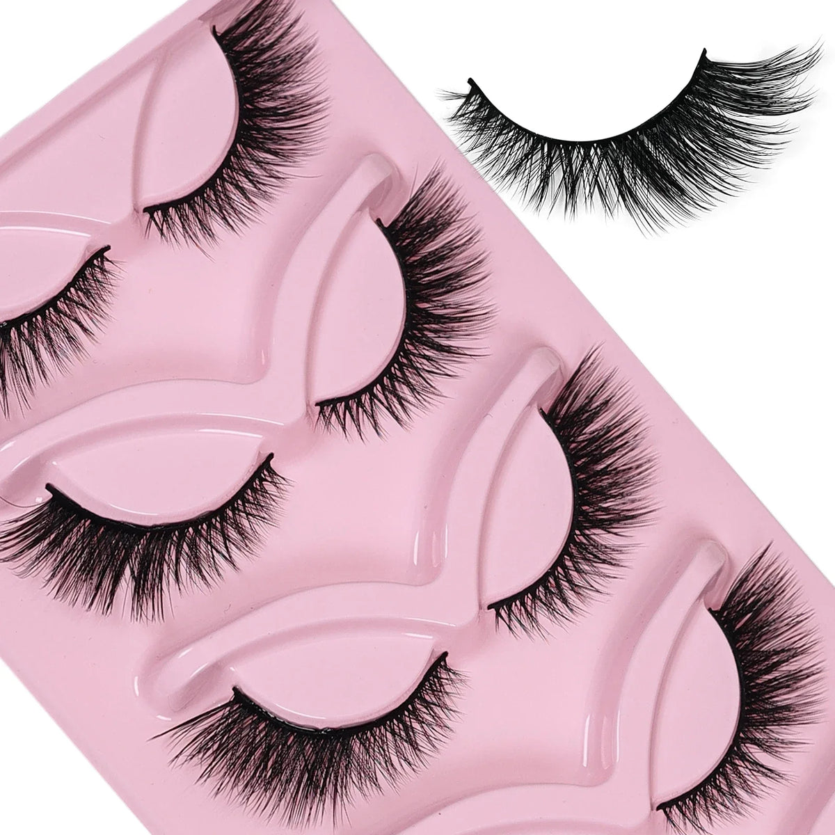 Cat Eye Strip Lashes 5 Pairs