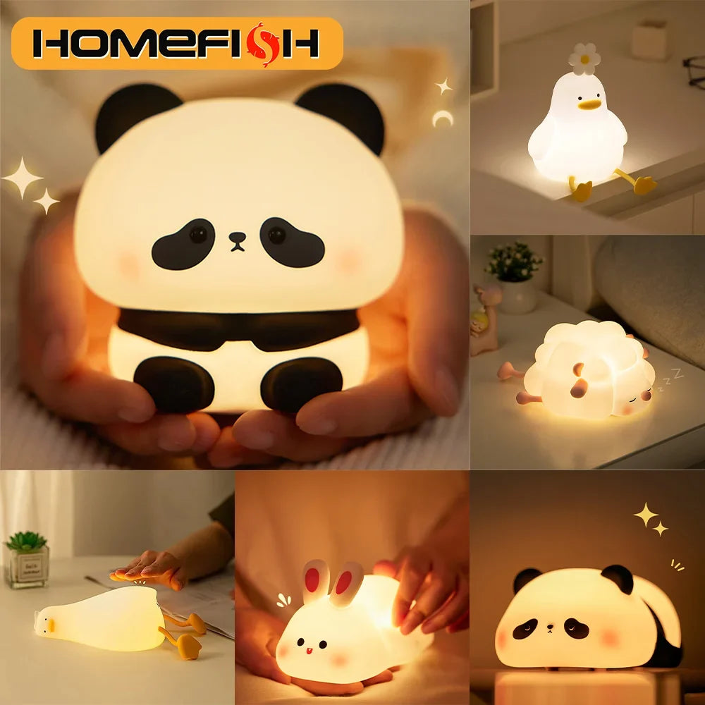 Cute Animal Night Light for Kids