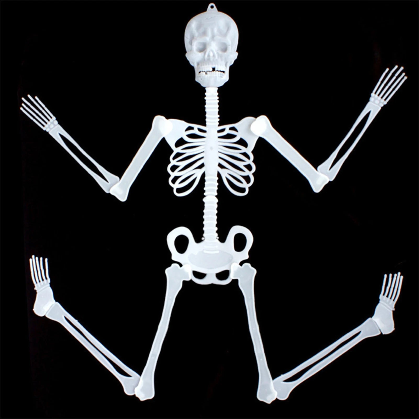 Glowing Skeleton Halloween Decoration – 32cm Spooky Haunted House Prop