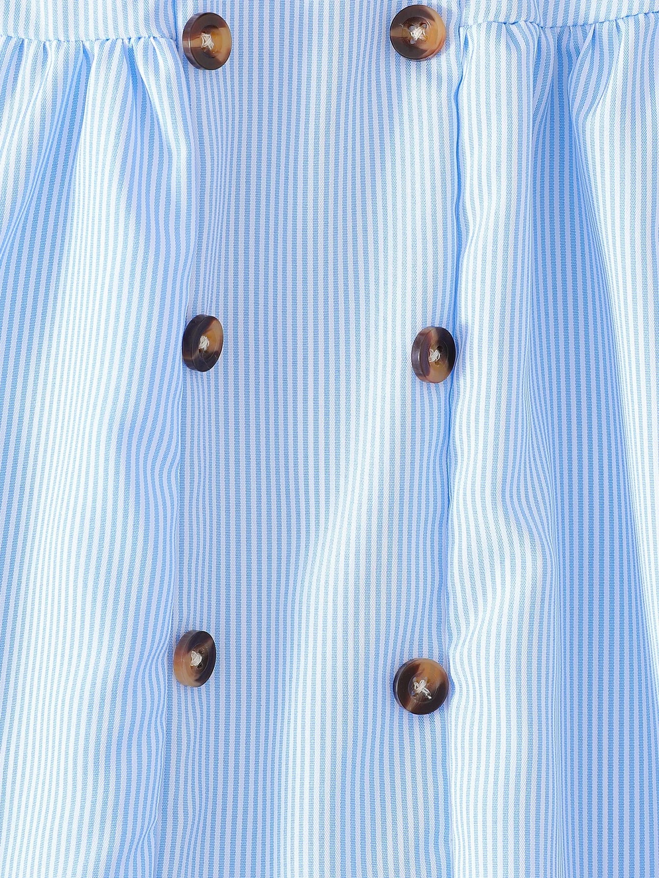 Summer New Buttoned Sleeveless Dress