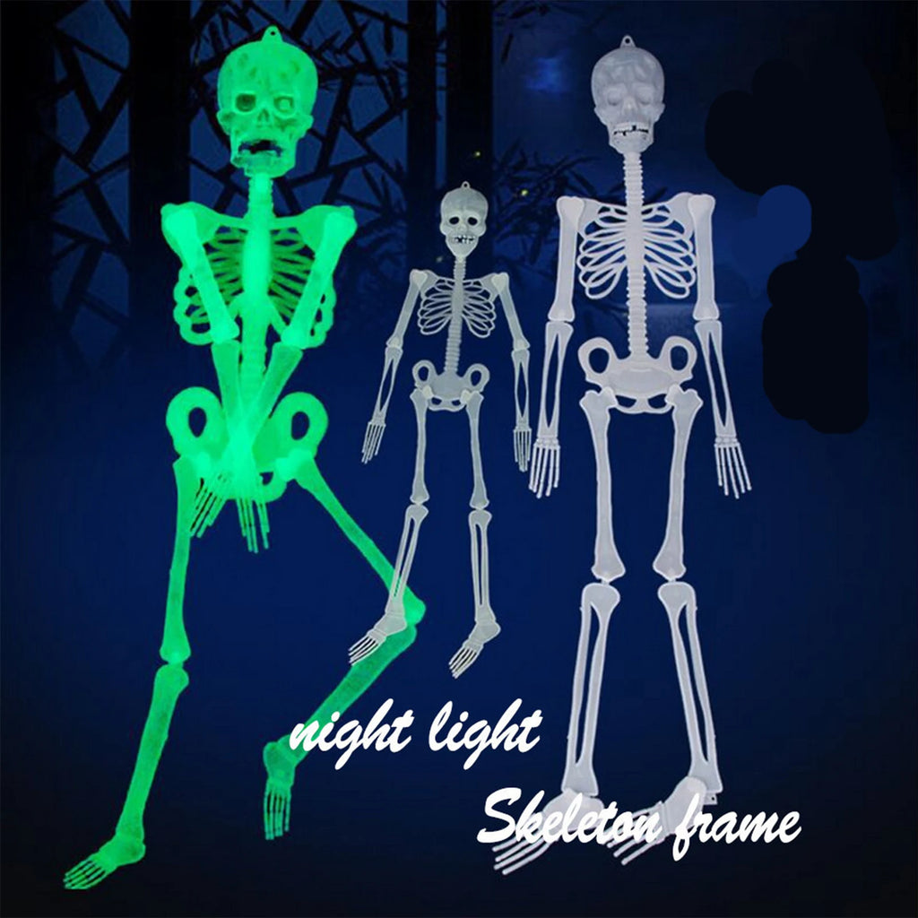Glowing Skeleton Halloween Decoration – 32cm Spooky Haunted House Prop