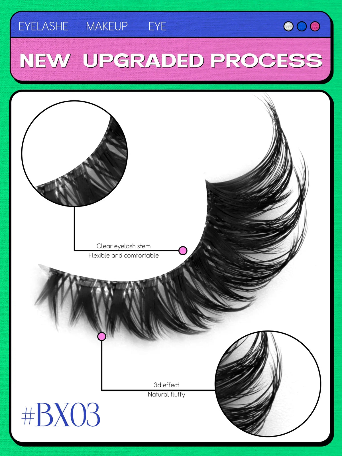Veltrinay Cat Eye Lashes 5 Pairs