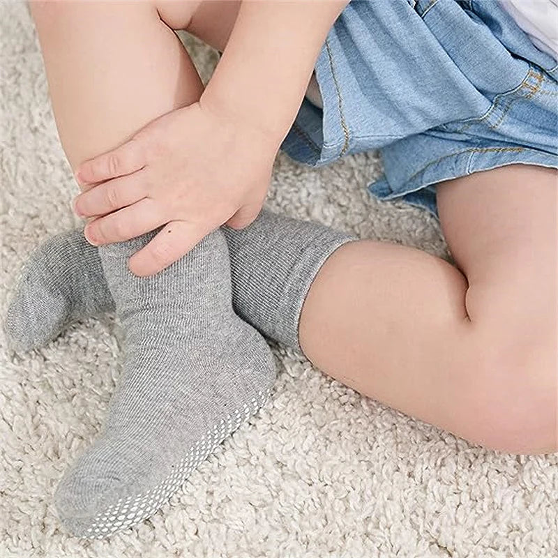 12 Pairs Baby Walking Socks Anti-Slip