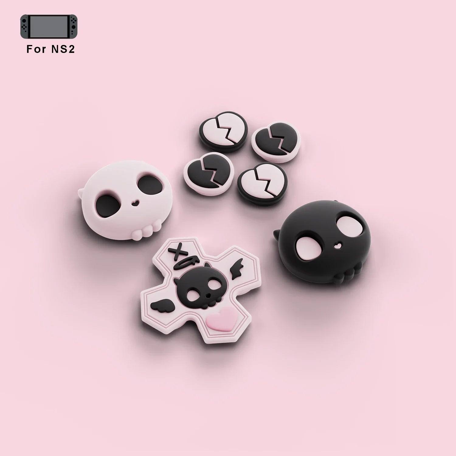 Kawaii Gamers Dream Joystick and Dpad Covers NS2