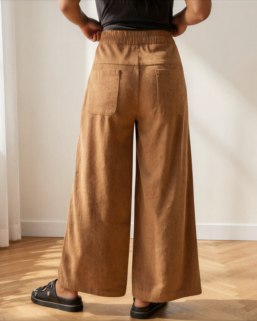Aven Corduroy Wide Leg Pants