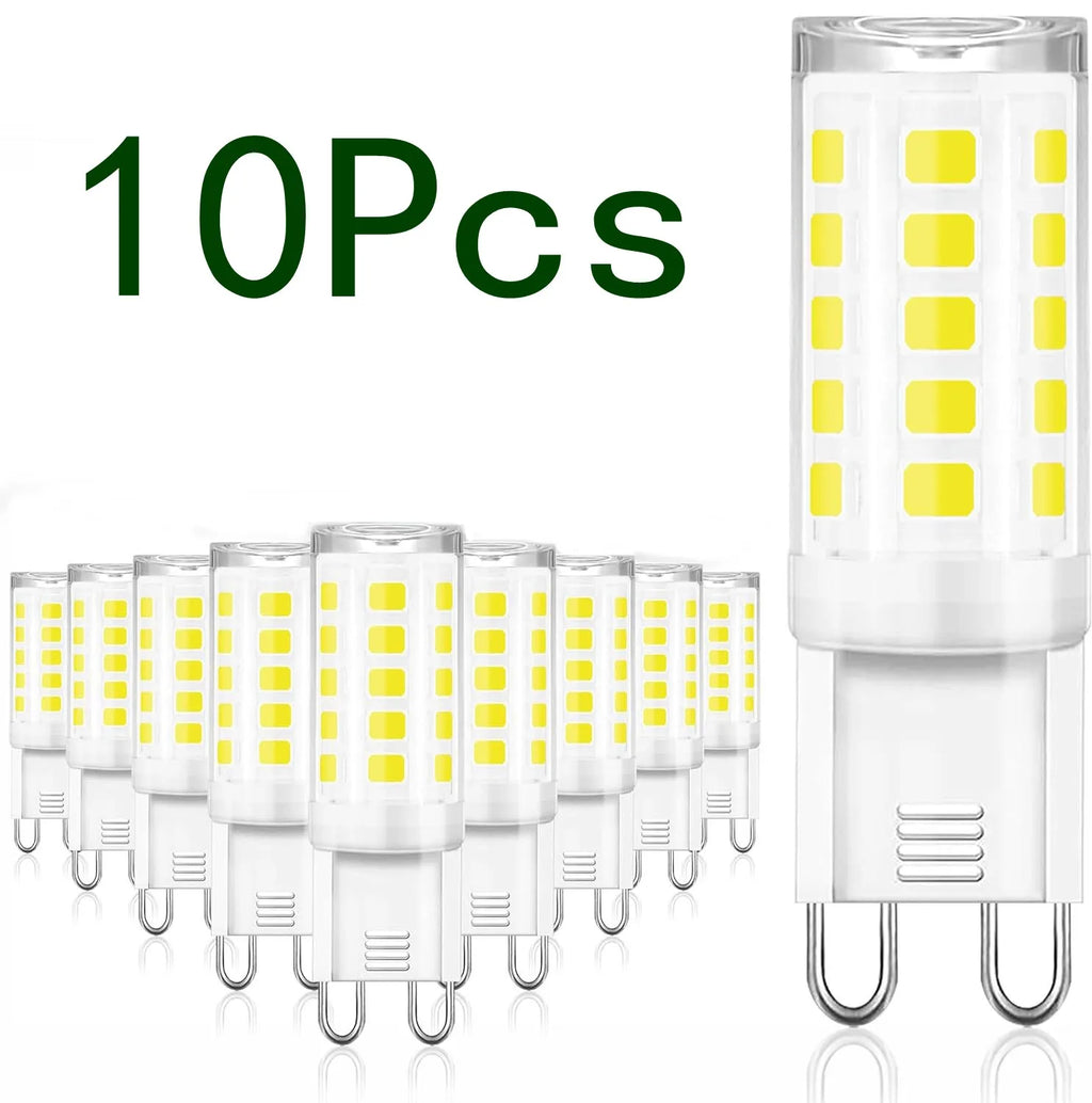 10Pcs G9 LED Bulb Warm/Cool White Spotlight Halogen Lighting