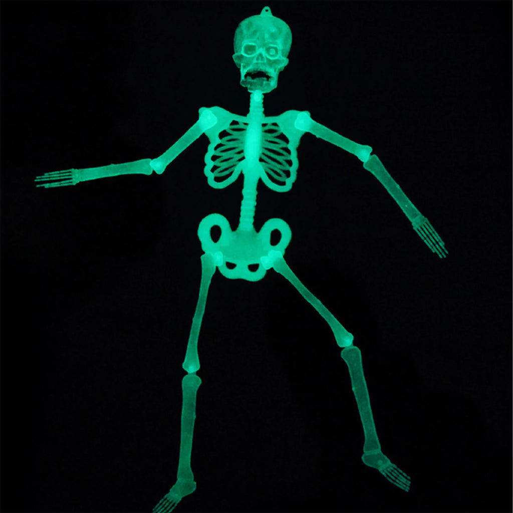 Glowing Skeleton Halloween Decoration – 32cm Spooky Haunted House Prop