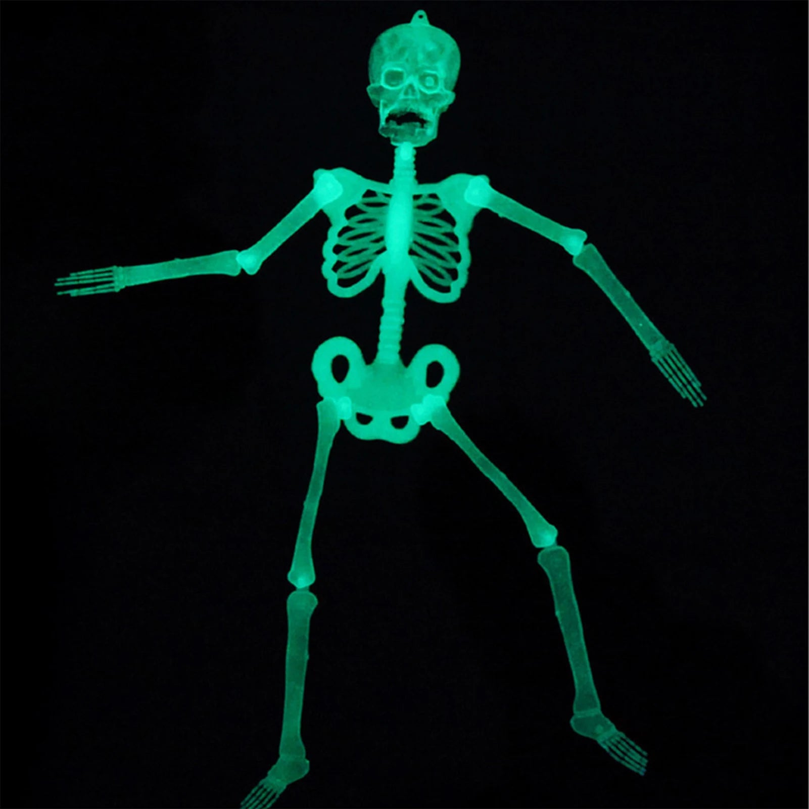 Glowing Skeleton Halloween Decoration – 32cm Spooky Haunted House Prop