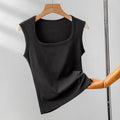 Women Solid Sleeveless Tank Top Camisole