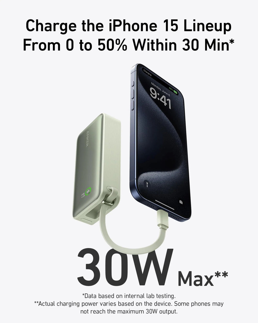 Anker Nano Power Bank 30W